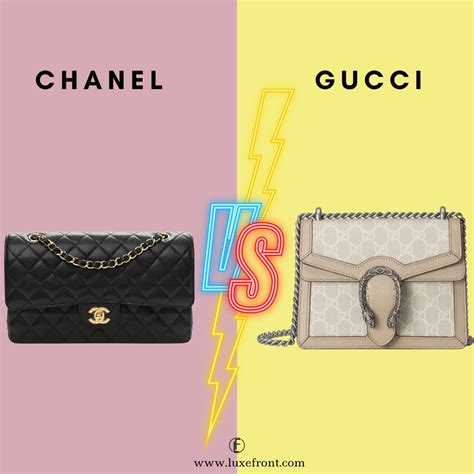 which brand is more expensive gucci or chanel|Gucci vs Chanel bags.